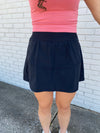 Serena Active Tennis Skort - Black