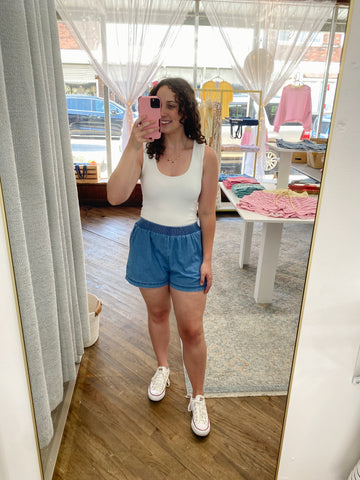 Mikayla Denim Shorts