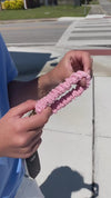 Rose Scrunchie Keychain